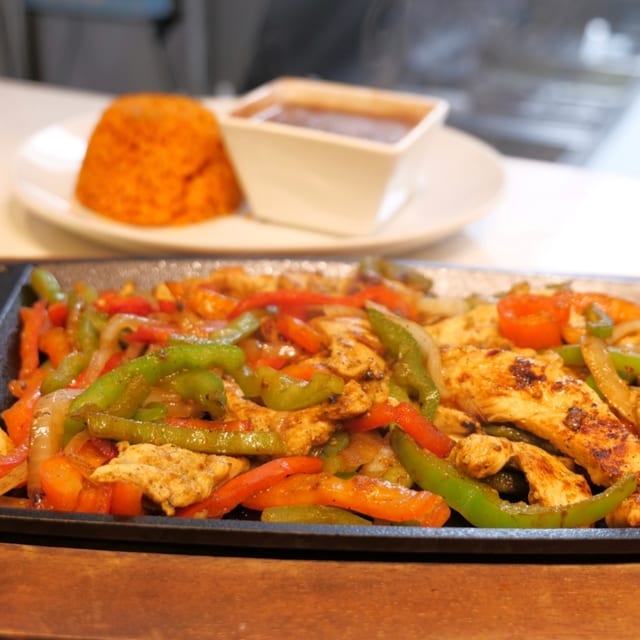 Chicken Fajitas.