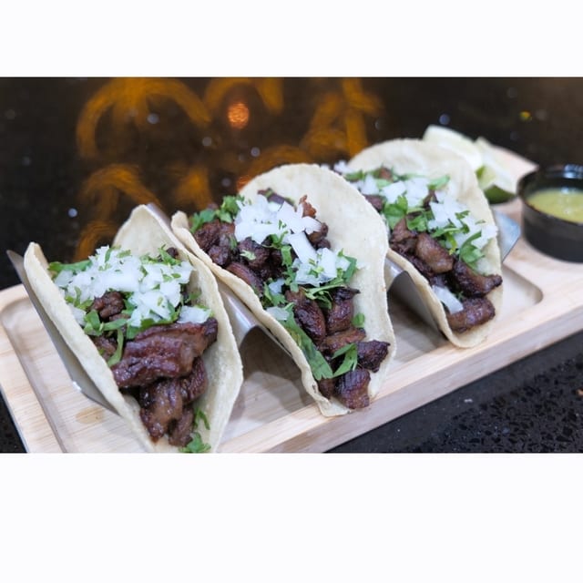 Tacos Asada.