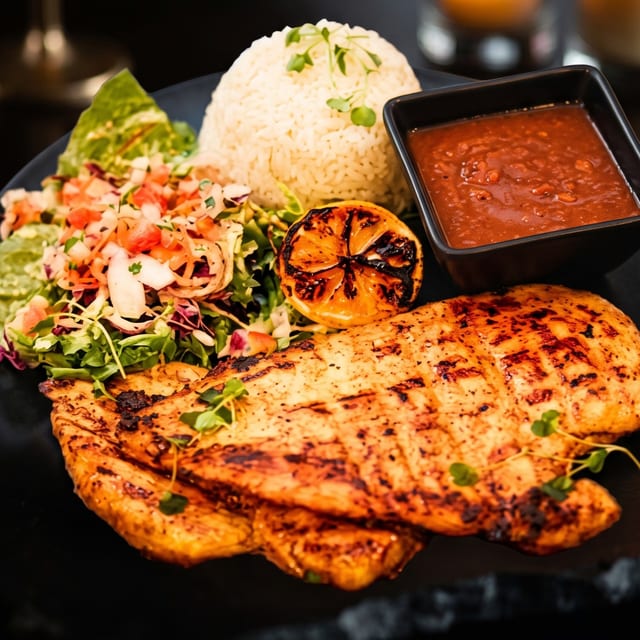 Pechuga de Pollo a la Plancha al Limon.